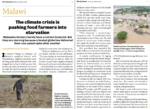 The climate crisis is pushing food farmers into starvation. The latest devastation is largely because of the El Niño weather phenomenon which has cast dry spells over some countries while raining unusually heavy torrents in others. https://www.thecontinent.org/_files/ugd/287178_ee5af0cfc6bc460096212949a65adf23.pdf?index=true